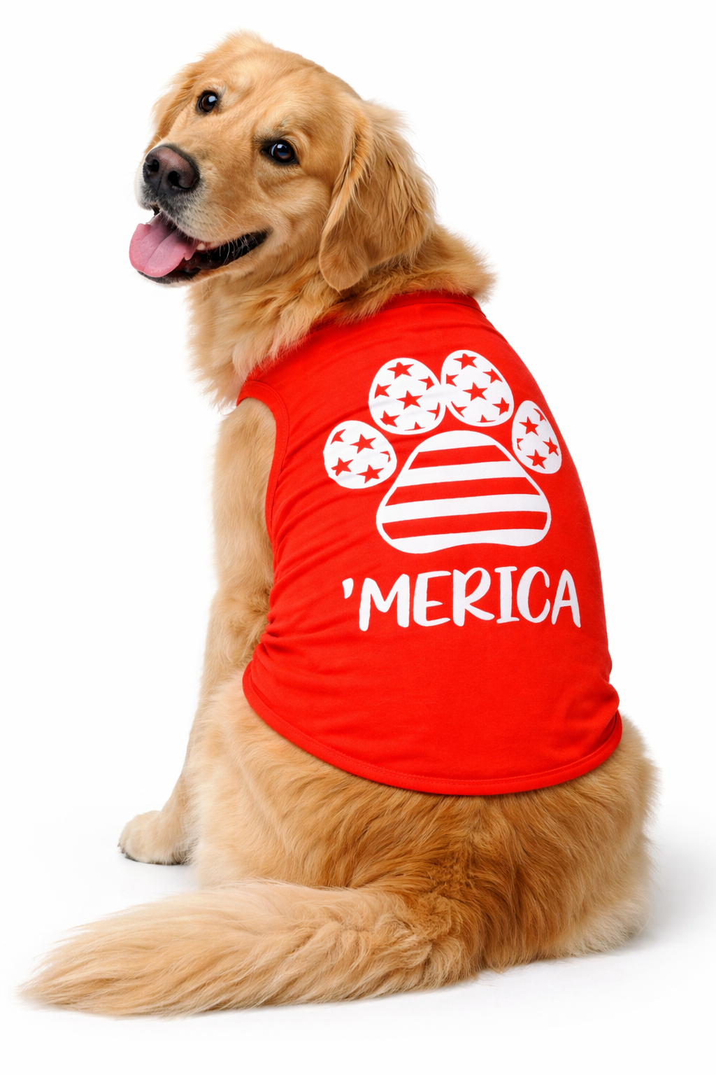 'Merica Dog Top