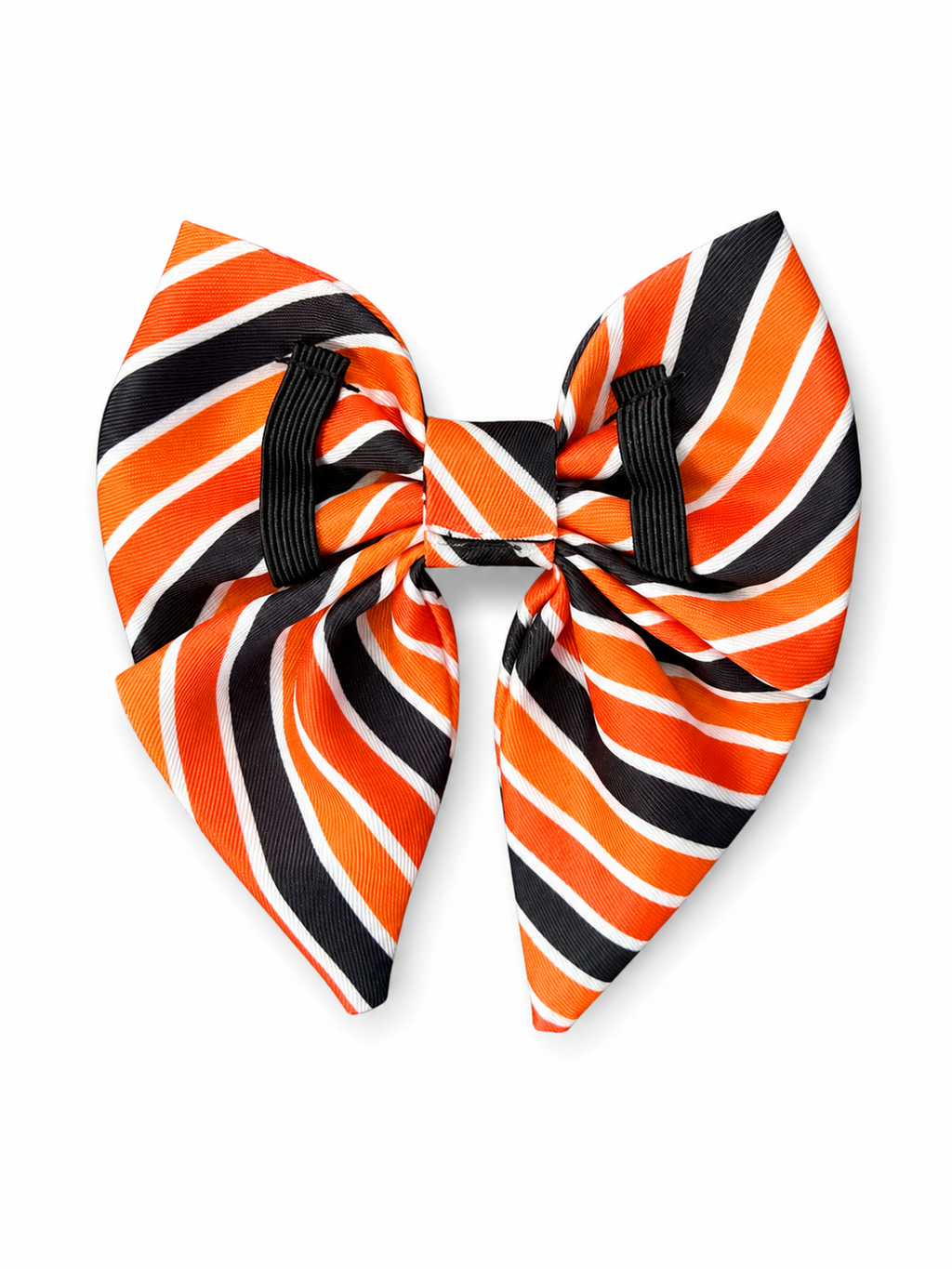 Halloween Stripes Bow