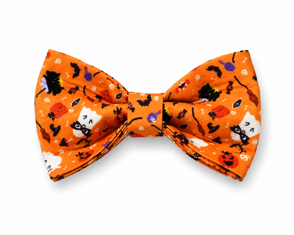 Orange Halloween Bowtie