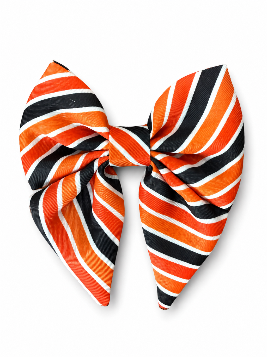 Halloween Stripes Bow