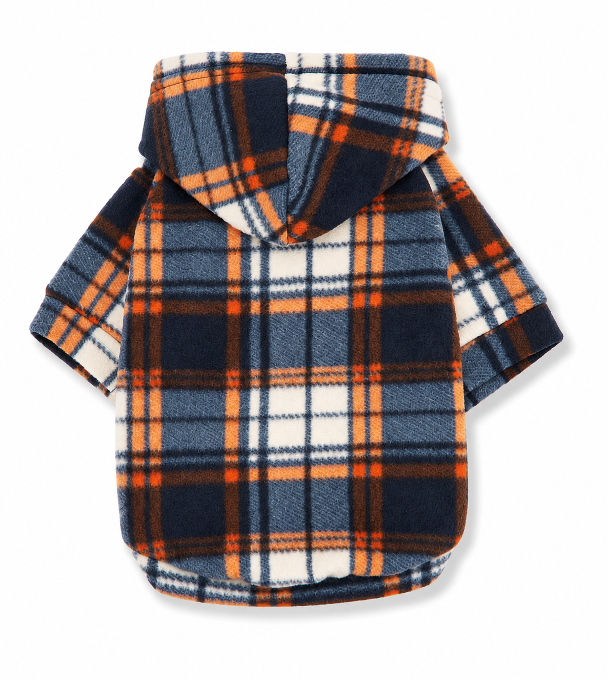 Navy Plaid Fleece
