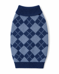 Blue Argyle Sweater