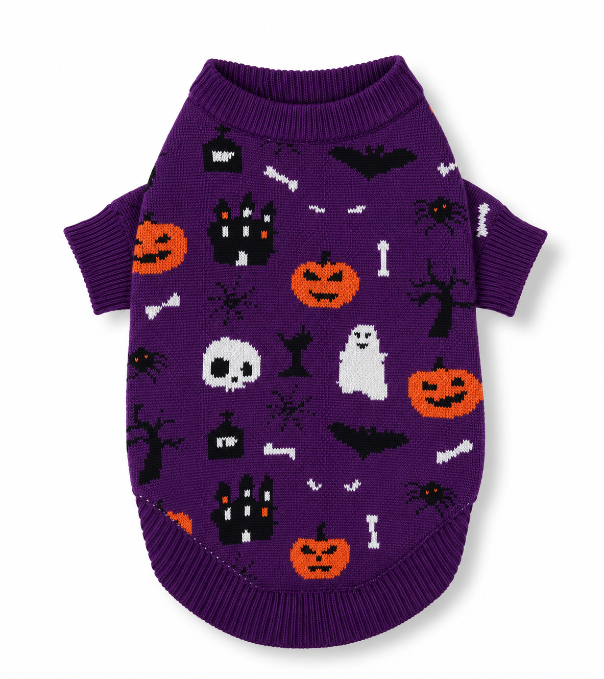 Purple Halloween Sweater