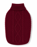 Burgundy Cable Knit Sweater