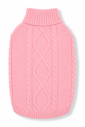 Baby Pink Cable Knit Sweater