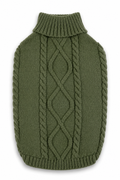 Autumn Green Cable Knit Sweater