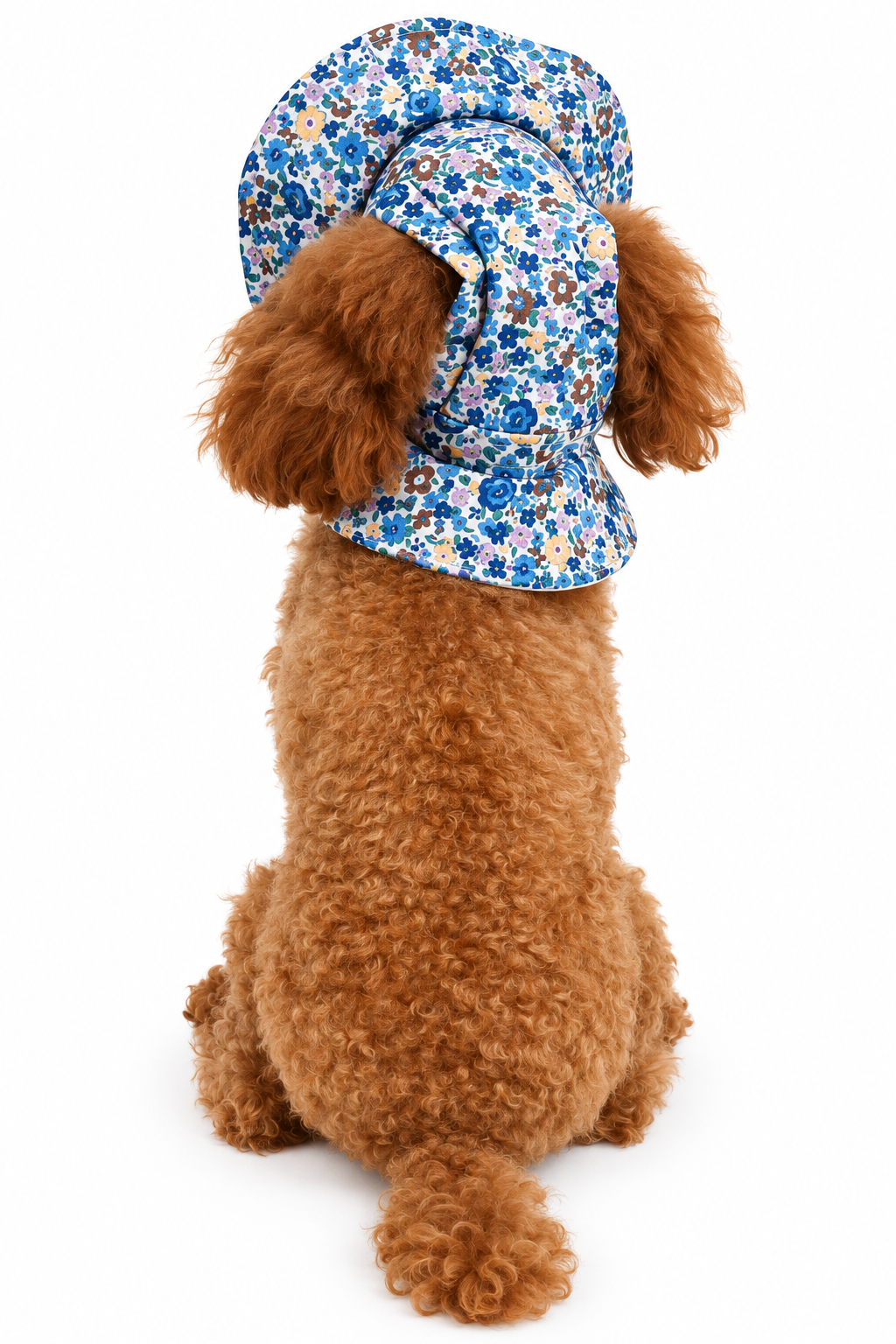 Blue Floral Hat