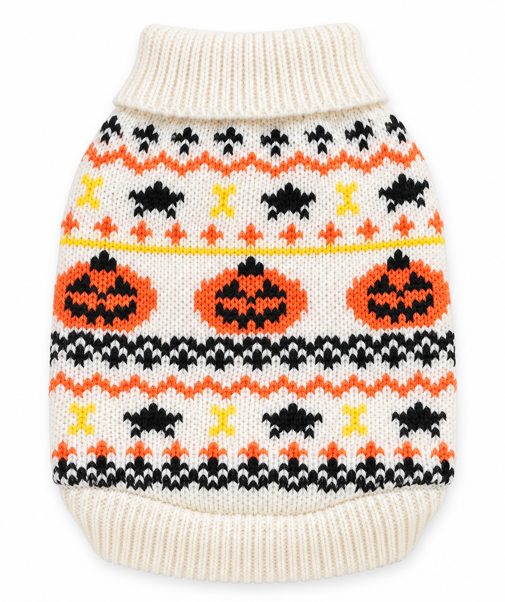 Cream Pumpkin Sweater