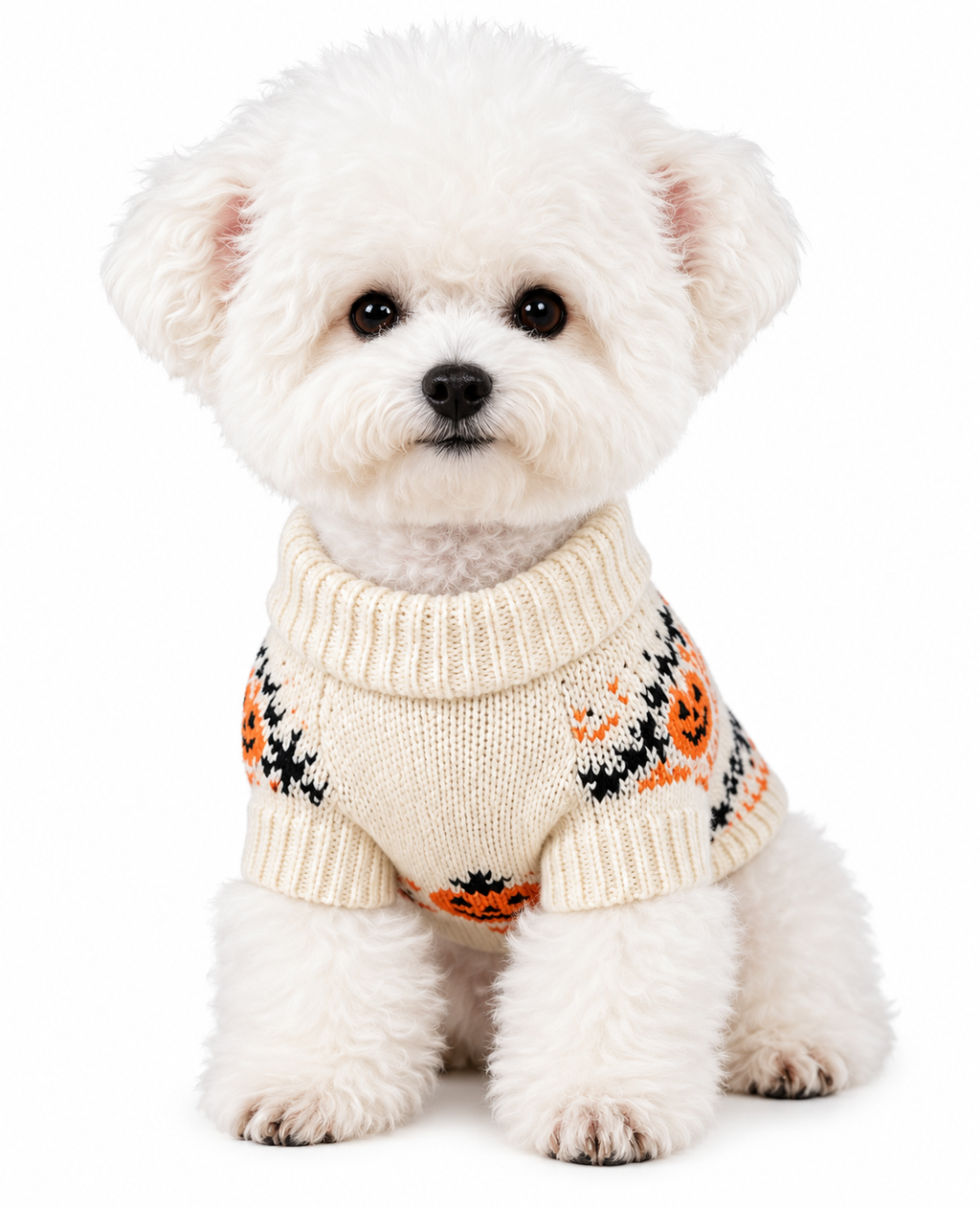 Cream Pumpkin Sweater