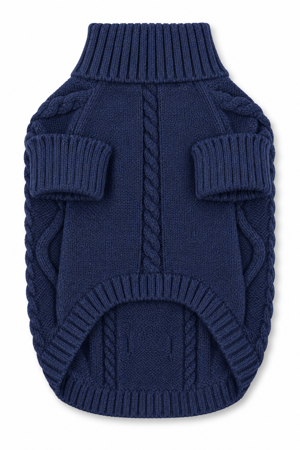 Navy Cable Knit Sweater