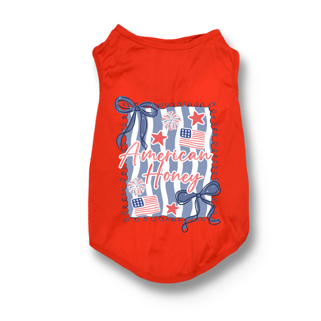 American Honey Patriotic Top