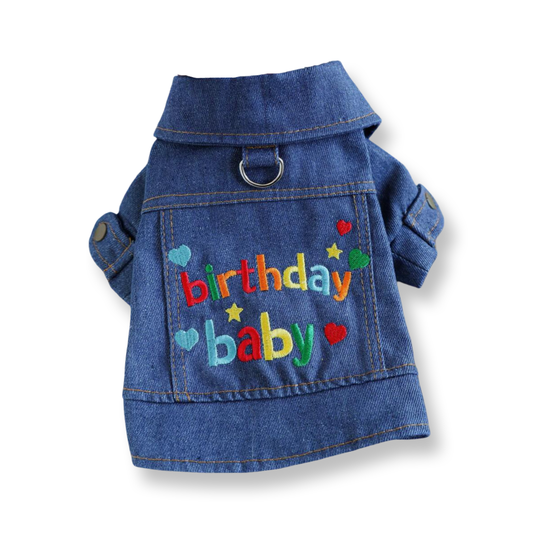 Birthday Baby Denim Jacket