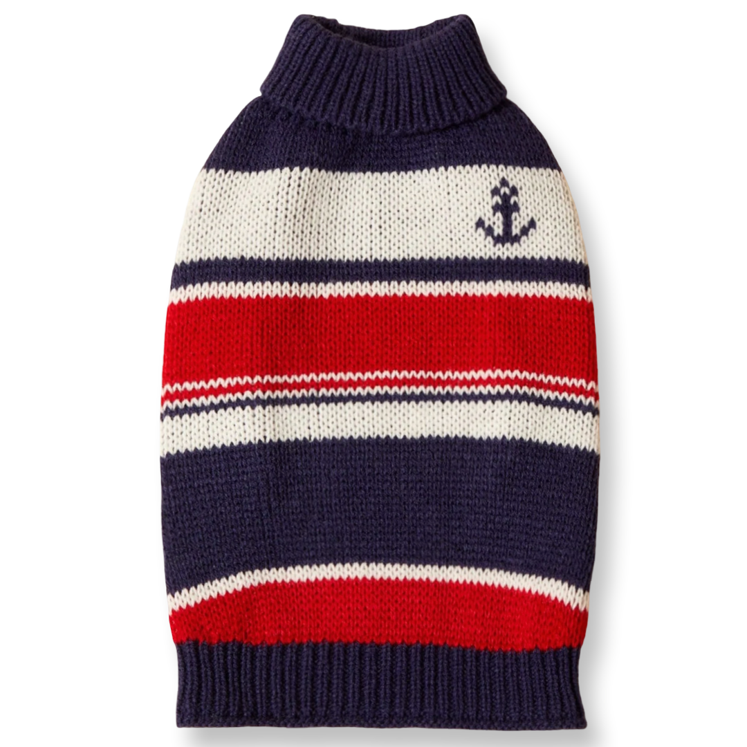 Anchor Sweater in Navy