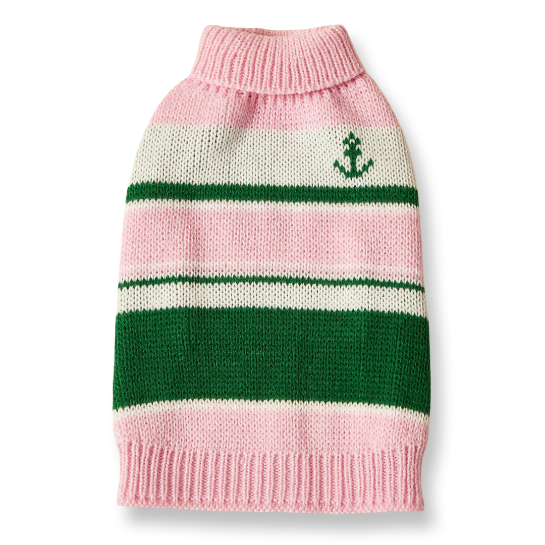 Anchor Sweater in Pink