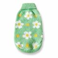 Green Daisy Knit Sweater