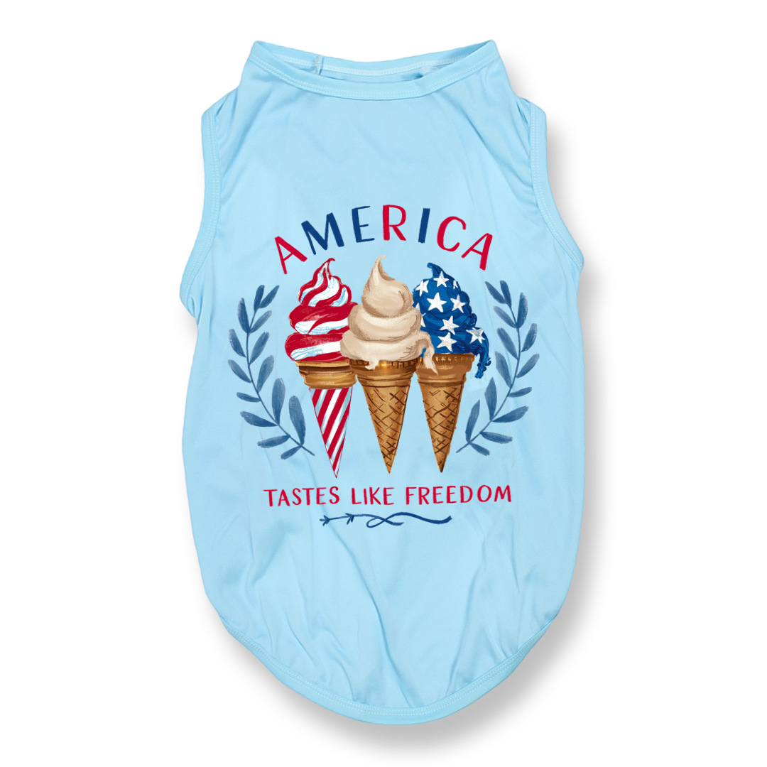 Patriotic Ice Cream Cones