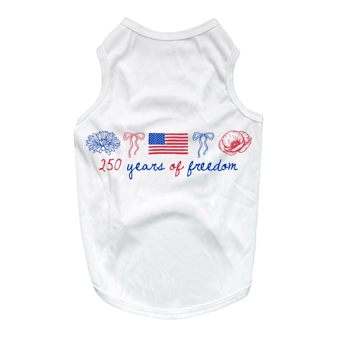 250 Anniversary Floral Top