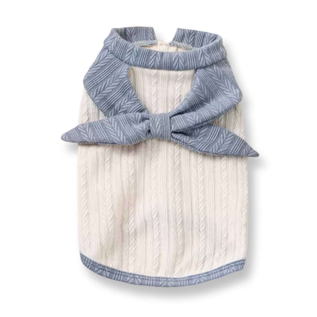 Cable Knit Tie Sweater