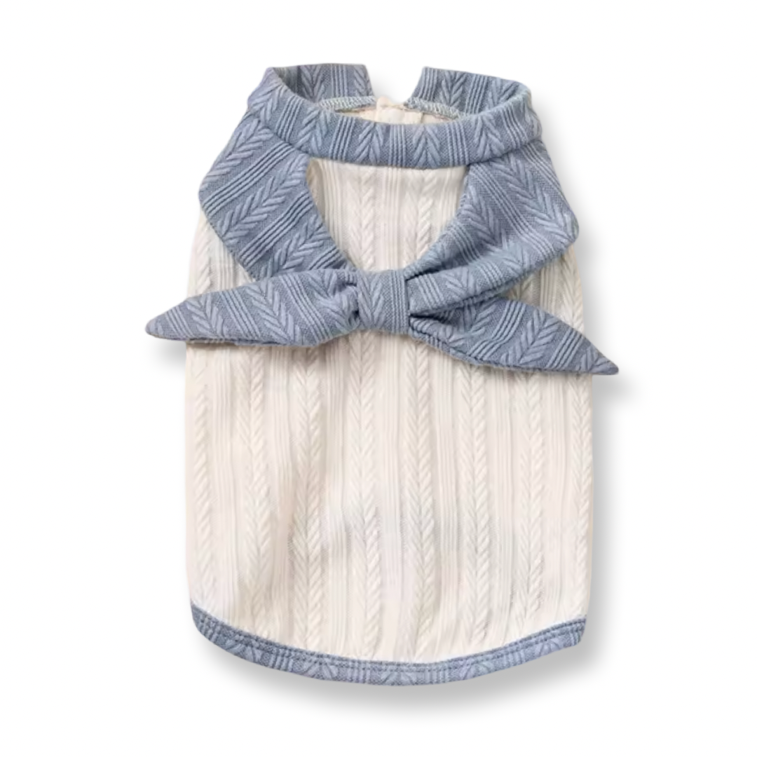 Cable Knit Tie Sweater