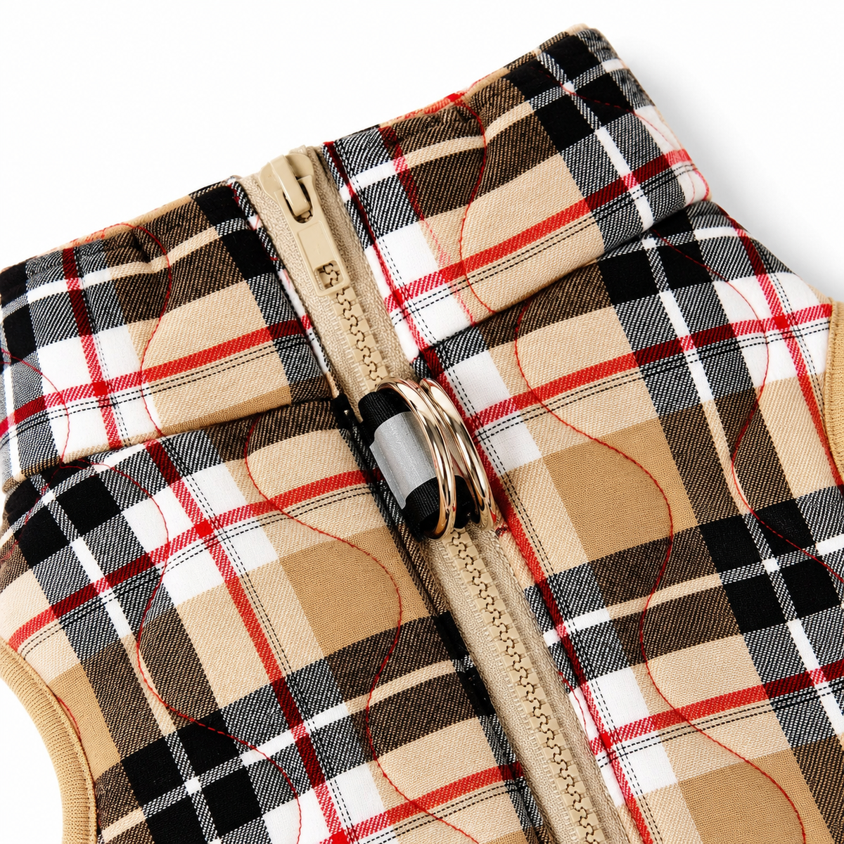 Furbuddy Plaid Vest
