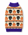 Preppy Pumpkin Halloween Sweater