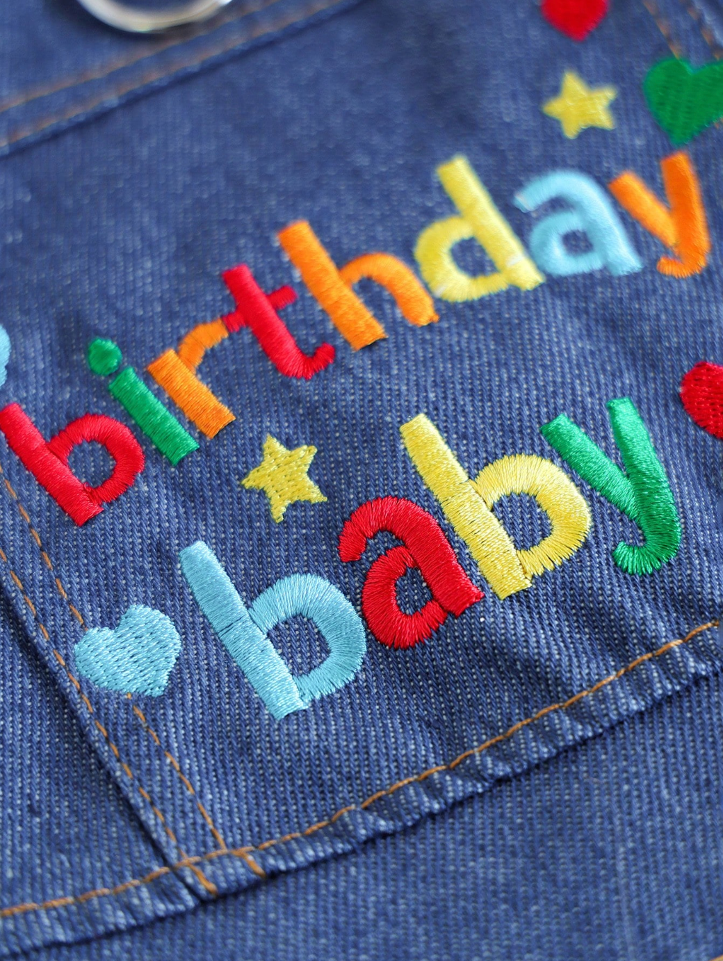 Birthday Baby Denim Jacket