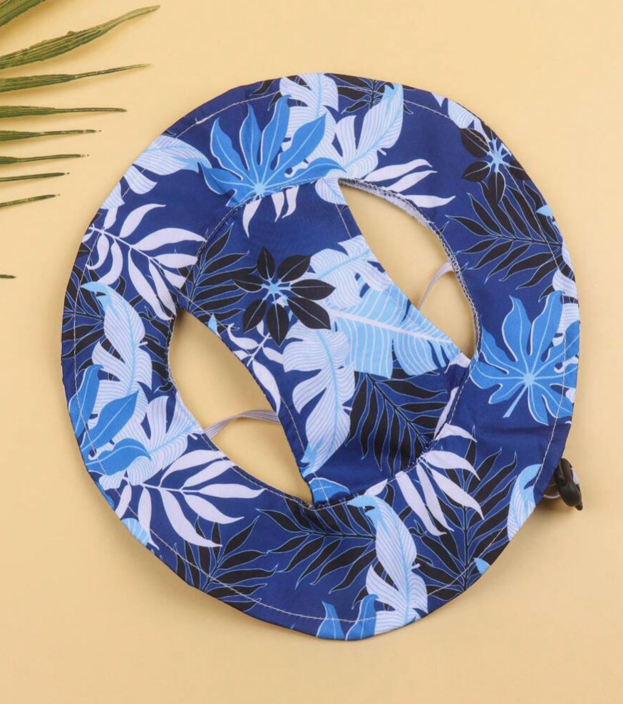 Blue Hawaiian Sun Hat