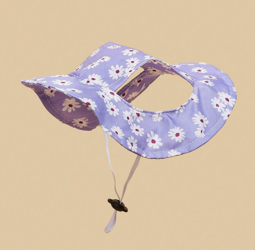 Purple Daisy Hat