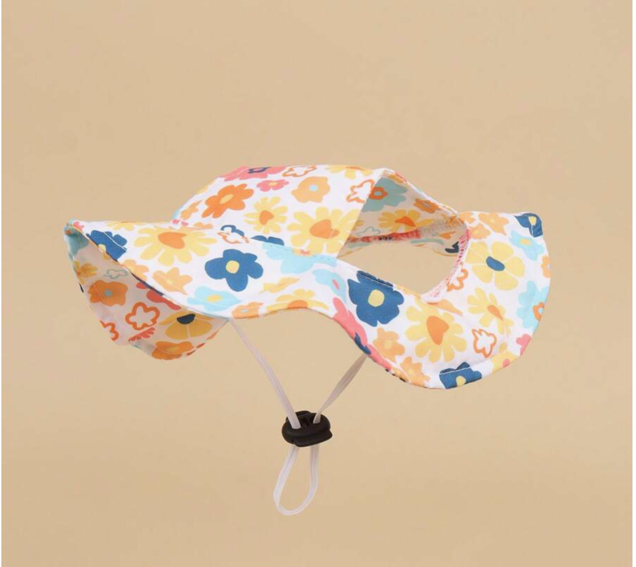 Mixed Floral Sun Hat