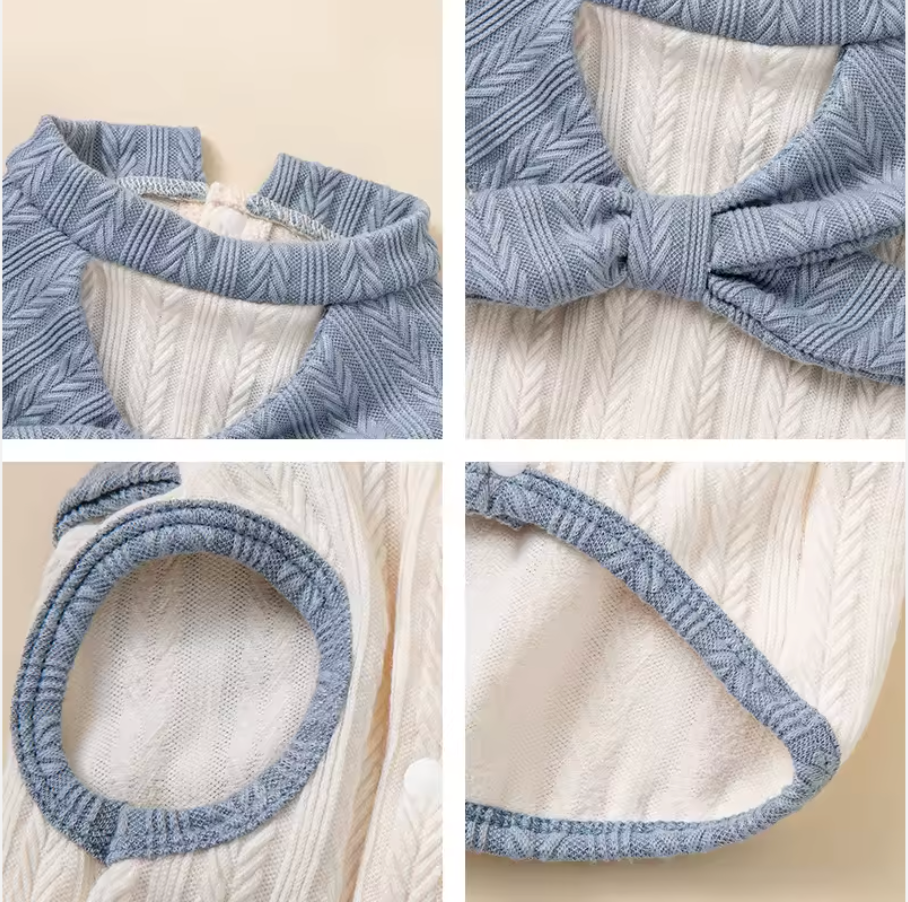Cable Knit Tie Sweater