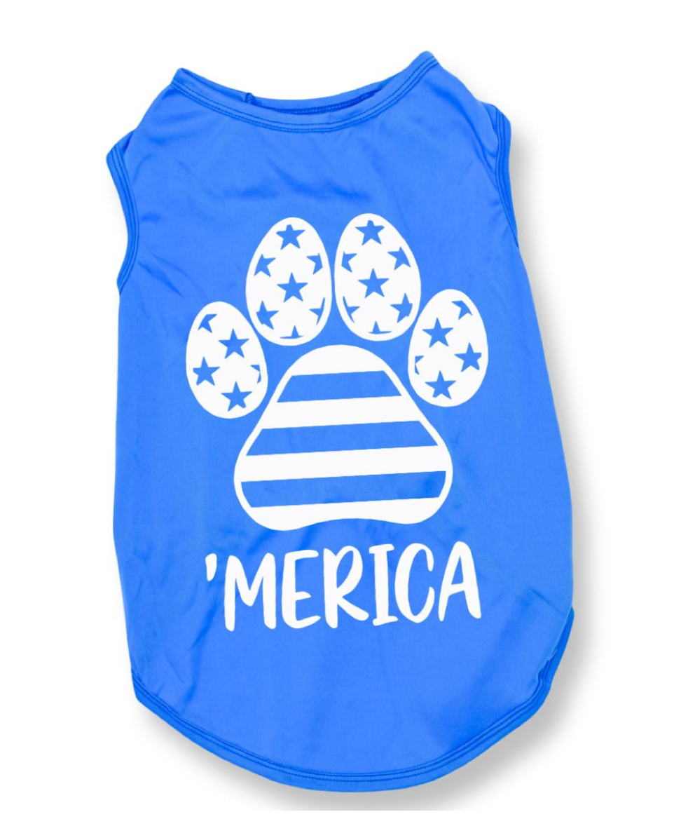 'Merica Dog Top