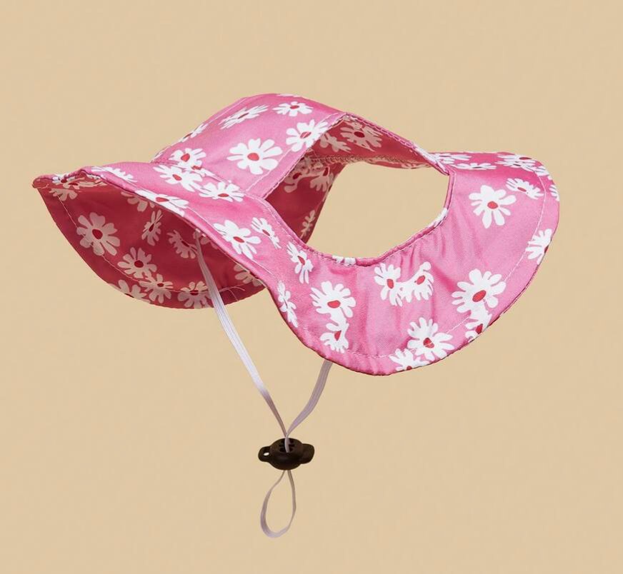 Pink Daisy Hat