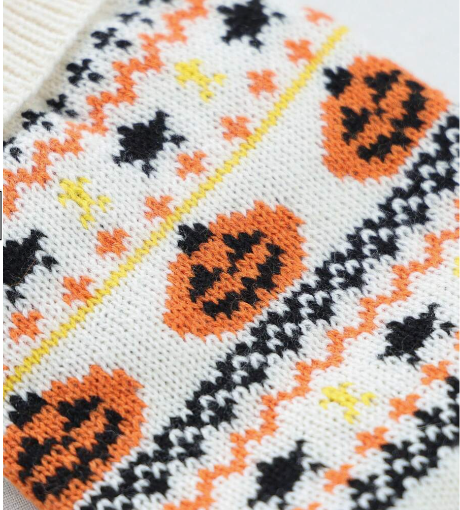 Cream Pumpkin Sweater