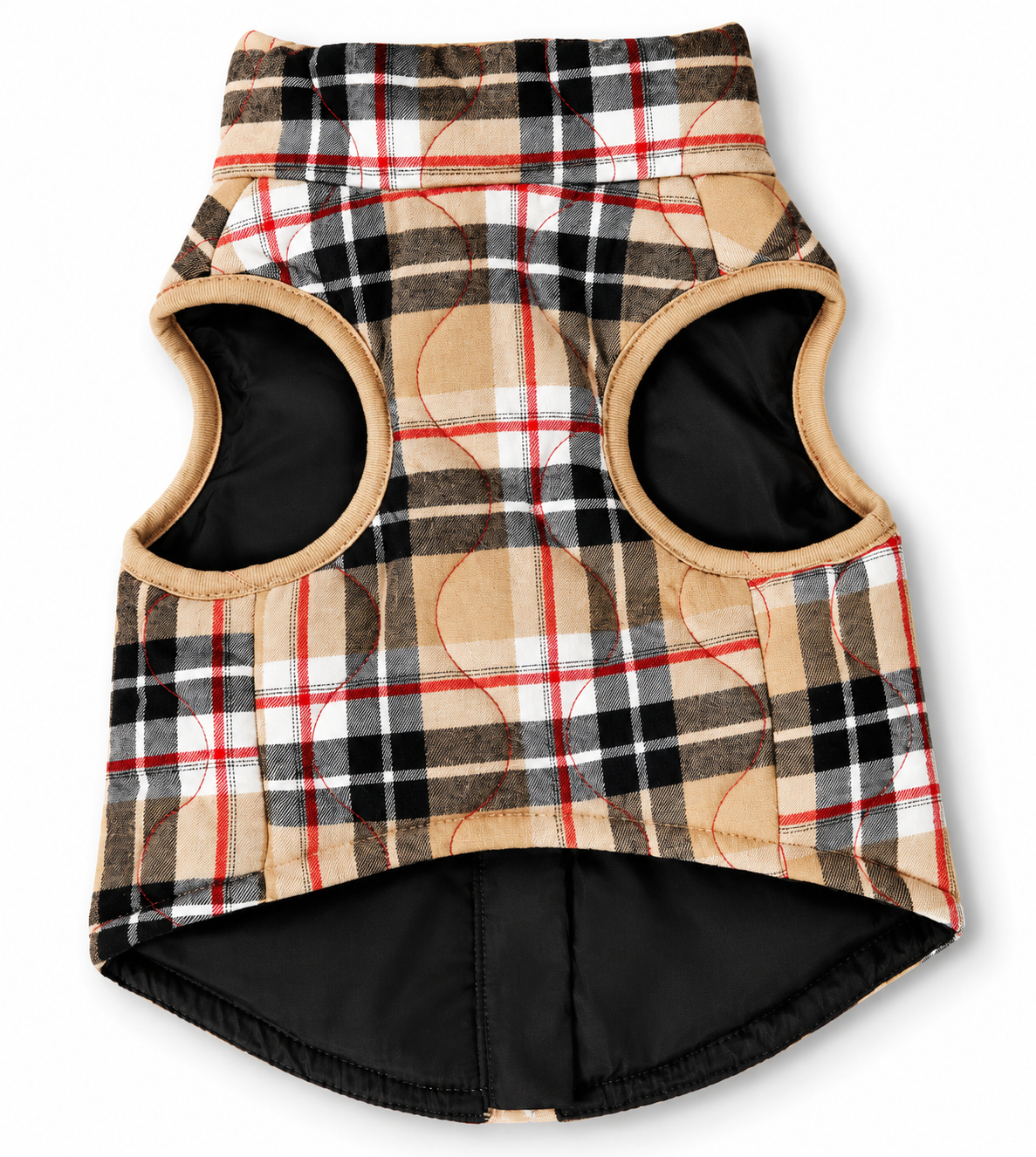 Furbuddy Plaid Vest
